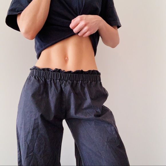 Vintage low rise paper bag harem pants 📞 - Picture 11 of 16